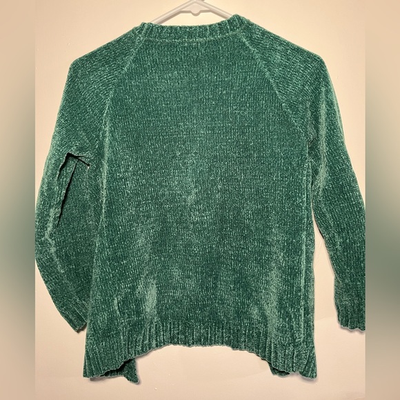 CAT&JACK KIDS GREEN CARDIGAN - Picture 2 of 3